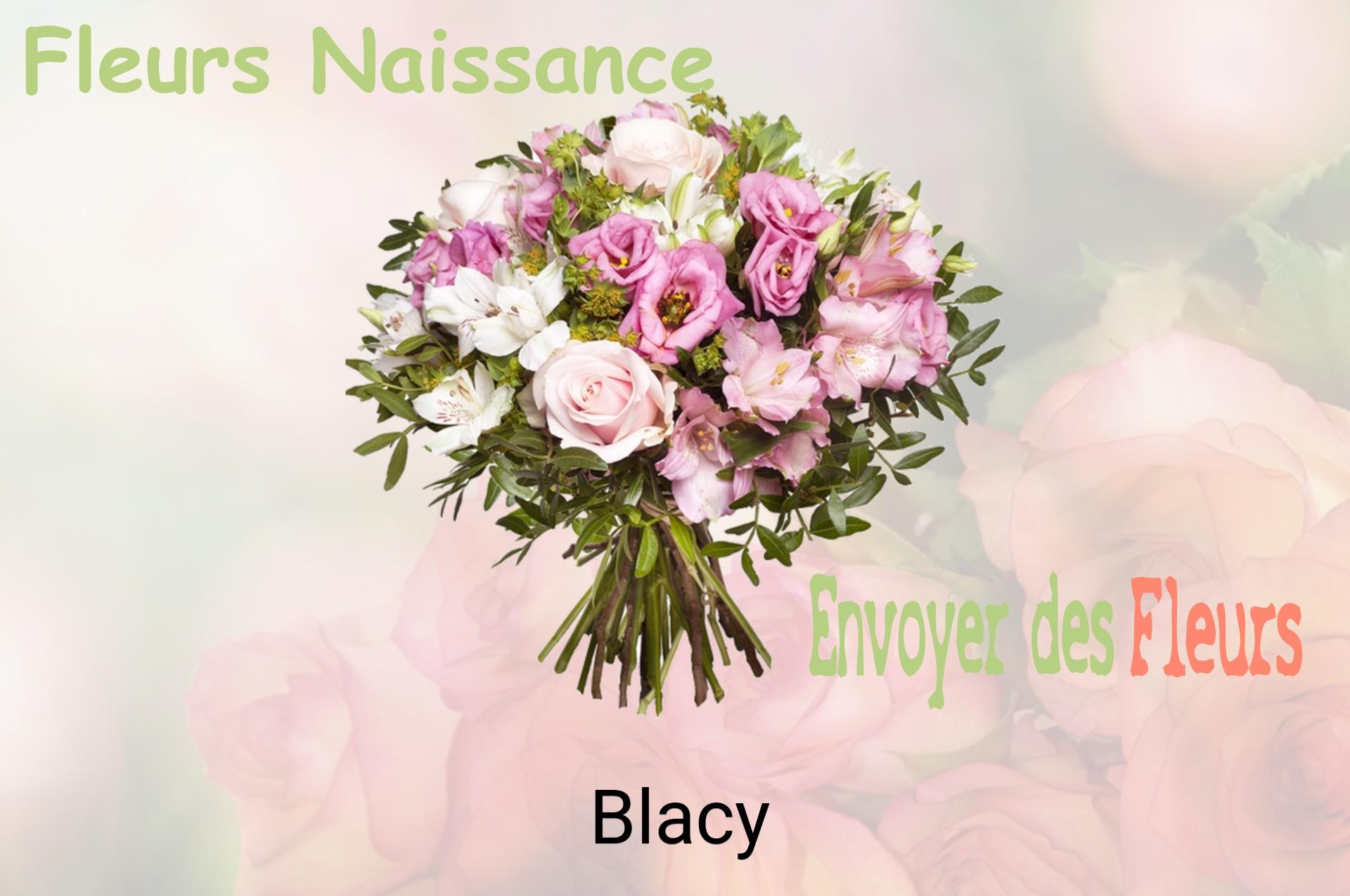Bouquet de fleurs de naissance livré à Blacy